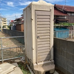 仮設トイレ お譲りします (一旦募集を中止します)