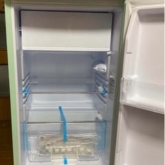 冷蔵庫 レトロデザイン 1ドア 冷凍冷蔵庫 83L ライトグリーン