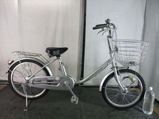 Ｄ784　★　12800円★　小径車　中古自転車 【20インチ　シルバー 】