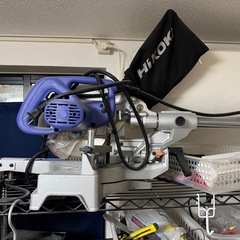 ハイコーキ  スライド丸鋸　190 ほとんど使ってない　大工仕事