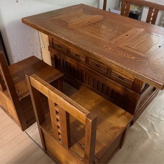 囲炉裏 ダイニングテーブルの中古が安い！激安で譲ります・無料で  