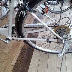 ★ジモティ割あり★  自転車 27インチ ホワイト クリーニング済み TK3135