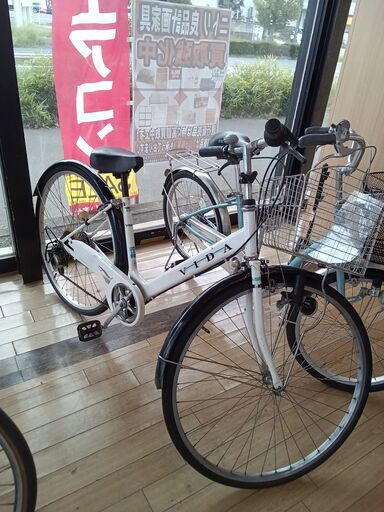 ★ジモティ割あり★  自転車 27インチ ホワイト クリーニング済み TK3135