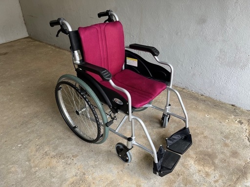 自走介助兼用アルミ製車椅子 CA-10SU ハピネス