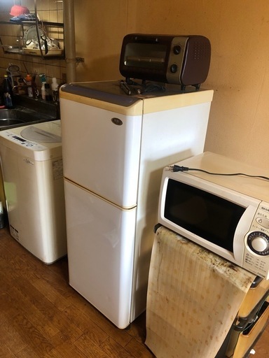 小型家電　白物家電4点セット
