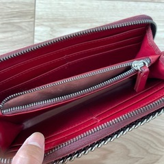 ステラマッカートニー  ファラベラ  ジップアラウンド 長財布 エンジ