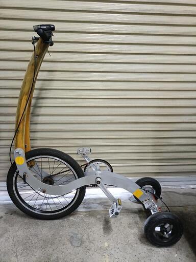 早期引取限定 レア ハーフバイク 立ち漕ぎ自転車