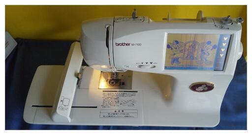 売約済み 美品 整備済 brother M-7100 後期 刺繍機付 ZZ3-B987