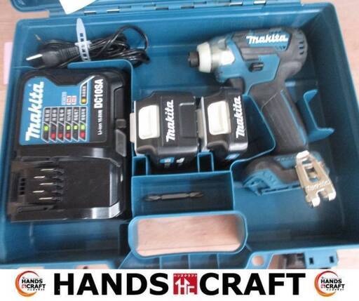 マキタ makita TD111DSMX インパクトドライバ 中古品 バッテリ10.8V 1.5Ah一個4.0Ah一個計二個/充電器/説明書付き 【ハンズクラフト宜野湾店】