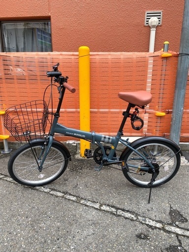 【美品】折りたたみ自転車