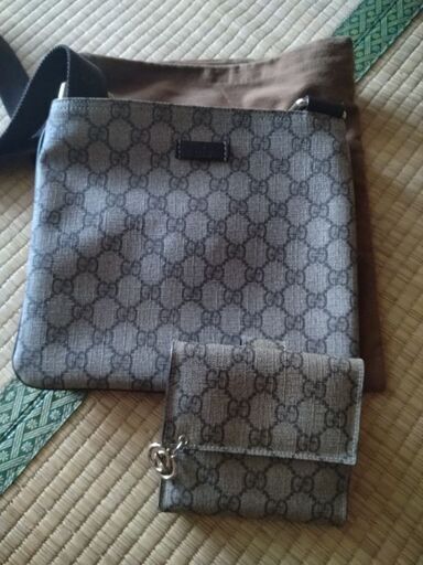 ブランド物の財布、鞄2点セット（GUCCI）