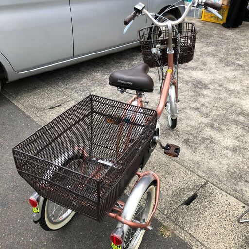 電動自転車 電動自転車　3176 ブリヂストン アシスタワゴン 18/16インチ 電動自転車 №3176 ブリヂストン アシスタワゴン 18/16インチ