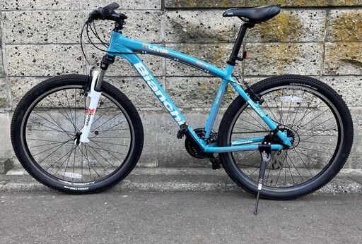 Bianchi ビアンキ KUMA 27.4V 中古　マウンテンバイク 2016年新品で購入 チェレステ 16KUMA27.4V 48-L