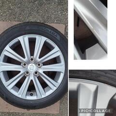 210系クラウン後期純正ホイールとタイヤのセットです