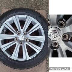 210系クラウン後期純正ホイールとタイヤのセットです