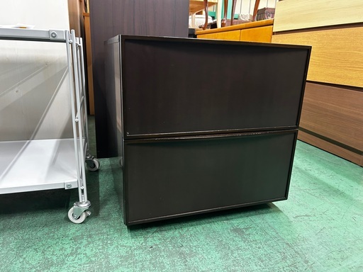 家具ならトレファク吉川店！！　2段チェスト arflex COMPOSER ブラウン×ブラック