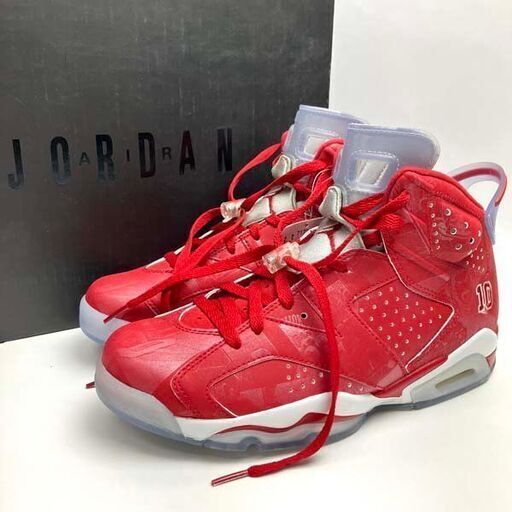 【未使用保管品】NIKE AIR JORDAN 6 RETRO X SLAM DUNK ナイキ エアジョーダン6 レトロ スラムダンク 717302-600 靴 26cm 箱有り 鑑定書付