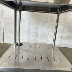 【Tanico】 タニコー ステンレス製 水切り台 作業台 バッグガードあり W750×D750×H800 Y0321