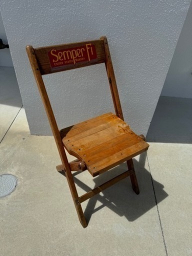 Snyder Chair アンティーク ビンテージ 木製 フォールディングチェア