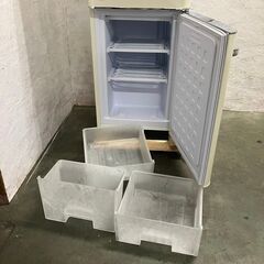 【IRIS OHYAMA】 アイリスオーヤマ 2ドア 冷凍冷蔵庫 容量130L 冷凍室46L 冷蔵庫84L PRR-142D-W 2021年製 J0403