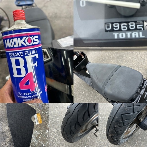 ⭐️走行少ない！アドレスV100後期モデル⭐️バッテリー・エアクリ