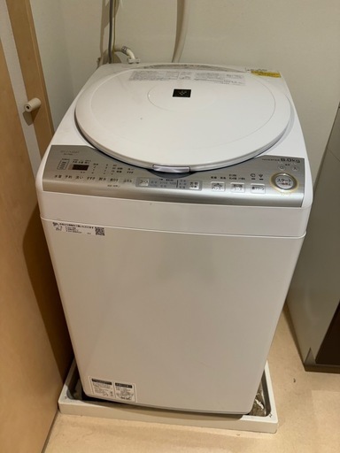 2020年頃購入 SHARP 洗濯機 シャープ　ES-TX8C