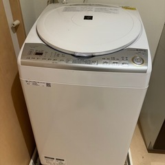 2020年頃購入 SHARP 洗濯機 シャープ ES-TX8C