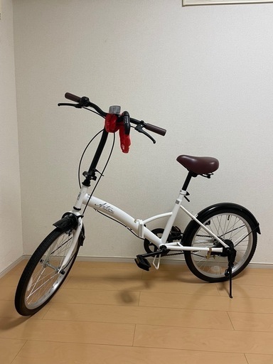折りたたみ自転車　20インチ　室内保管　サビなし
