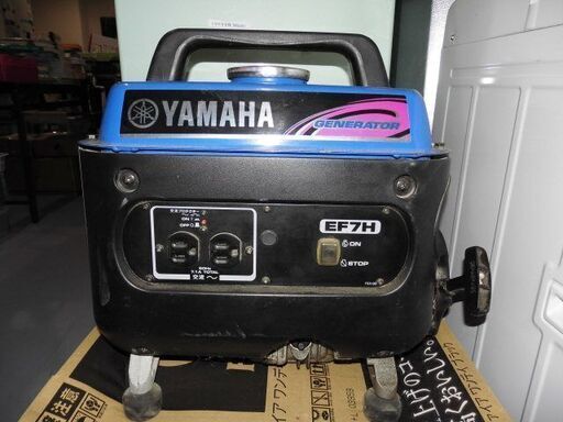 ■中古品 YAMAHA ヤマハ 発電機 EF7H