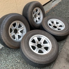 killer 16インチ　6穴 8J +2 ハイラックスサーフ　プラド