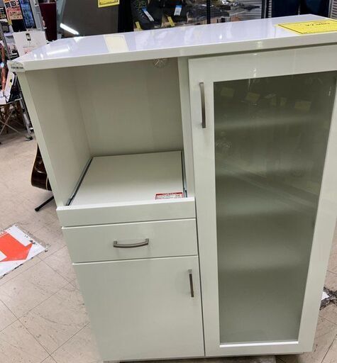 J5260 レンジボード NITORI ニトリ ホワイト クリーニング済　【リユースのサカイ柏店】