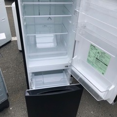 NO 514 🌈福岡市内配送設置無料✨🌈  2020年式 GR-R15BS-K 冷蔵庫 BSシリーズ セミマットブラック [153L /2ドア /右開きタイプ] 