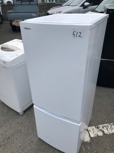 NO 512 福岡市内配送設置無料✨  2021年　冷蔵庫 BSシリーズ セミマットホワイト GR-T15BS-W [153L /2ドア /右開きタイプ]