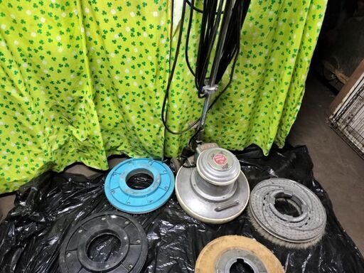清掃道具　ポリッシャー１4インチ