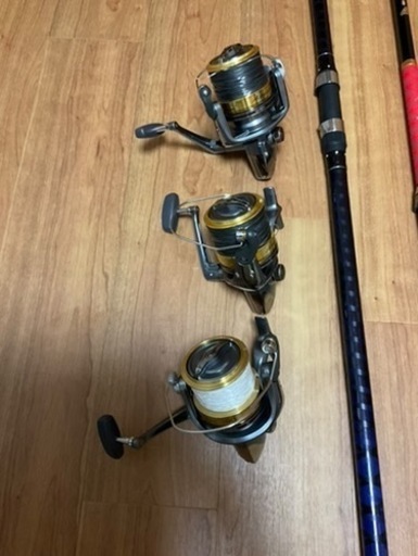 釣り竿 カラフルコンパクト180 リール+ロッドセット 釣り ちょい投げ 