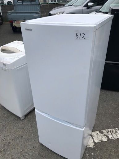NO 512 ★福岡市内配送設置無料★2021年　冷蔵庫 BSシリーズ セミマットホワイト GR-T15BS-W [153L /2ドア /右開きタイプ]
