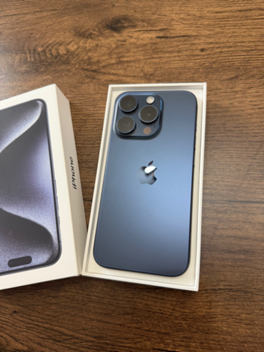 【バッテリー98％】iPhone15Pro 256GB ブルーチタニウム