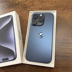 iPhone 15pro 256GB ブルーチタニウム　バッテリー98% バッテリー98％】iPhone15Pro 256GB ブルーチタニウム