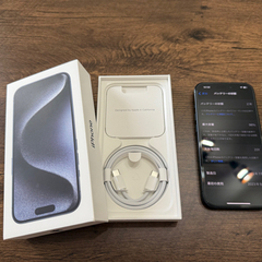 バッテリー98％】iPhone15Pro 256GB ブルーチタニウム