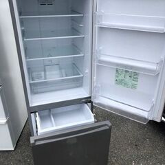 NO 505★福岡市内配送設置無料★2021年 冷蔵庫 ブラッシュシルバー AQR-20K-S [201L /2ドア /右開きタイプ] [冷凍室 58L