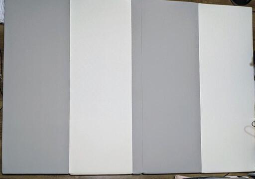 大阪熊 シームレスプレイマット グレーホワイト