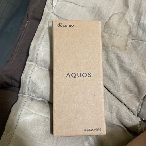AQUOS wish3 SH-53D ブラック