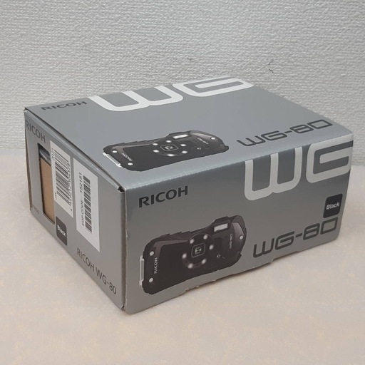 RICOH WG-80 ブラック [コンパクトデジタルカメラ (1600万画素)]