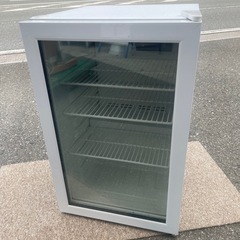 □中古品 ジェーシーエム 卓上冷蔵ショーケース JCMS-66‐TO 2021年