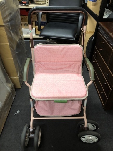 中古品 幸和製作所 テイコブ シルバーカー  型番:SS-2017 カインズ 歩行器 歩行車 手押し車 介護福祉