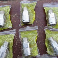 ☆日立金属 HITACHI プッシュインパクト継手接続要領 LIA 20A22M NE LPガス用 ◆8個セット・ひょうたん印