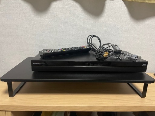 【動作確認済】ブルーレイレコーダー AQUOS 1TB