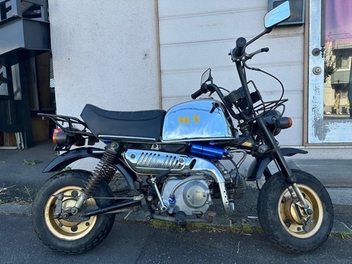 当時物HONDAゴリラ50ccメッキタンクZ50J型