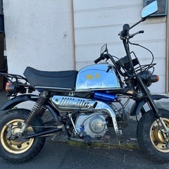 値下げカード払い可❗️当時物HONDAゴリラ50ccメッキタンクZ50J型