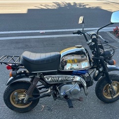 値下げカード払い可❗️当時物HONDAゴリラ50ccメッキタンクZ50J型